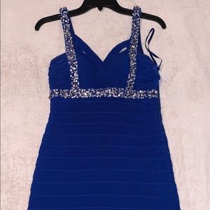 Formal royal blue dress